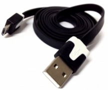 Кабель USB to Micro USB плоский - 1.0м
