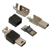 Mini USB вилка на кабель