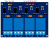 Модуль 4х канального реле 12В