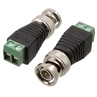 BNC штекер с клемником