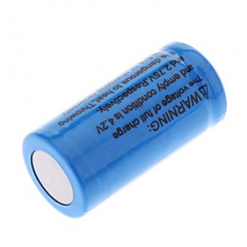 Аккумулятор 16340 Li-ion 3,7v 6800mAh