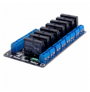 Модуль твердотельного 8и канального реле 5В