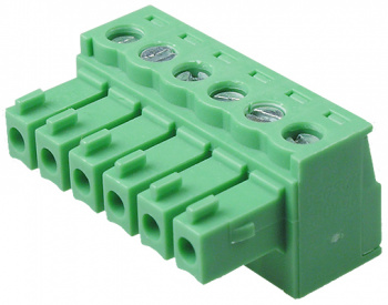 15EDGK-06P + ответная часть 15EDGRC-06P