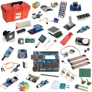 AMK-MEGA Набор модулей и датчиков в чемодане