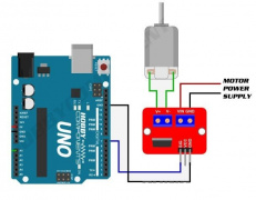 Модуль MOSFET транзистора IRF520 (Силовой ключ)