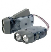 Фонарь ЖУЧОК 3 светодиода механический\аккумуляторный