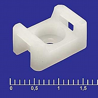 Кабельные стяжки 3x150 100шт белые