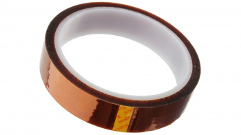Термоскотч 20мм 33м max t 250°C, Полиимидная лента