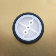 Шкив-колесо с резинкой 30мм на ось 1,95мм