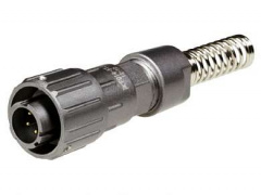 Разъем байонетный  FQ14-2pin ZPK-8, Ø14 мм, 10 А