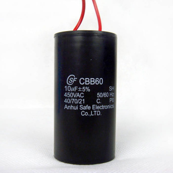 Конденсатор пусковой CBB60 10мкф 450В