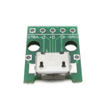 MicroUSB на плате