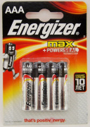 Батарейка ENERGIZER LR03 BL-4 (4шт) Батарейка ENERGIZER LR03 BL-4 (4шт)