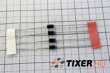 SR106 Диод Шоттки (1A, 60V, DO-201AD)