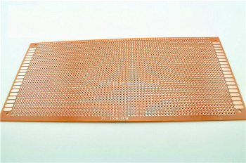 Код 214 макетная плата гетинакс 70x90