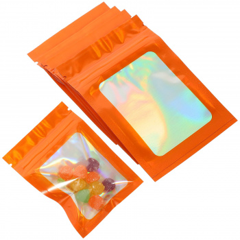 Пакет Zip-Lock 6х10 оранжевый 50шт