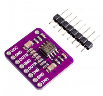 Модуль стерео усилителя для наушников на TDA1308