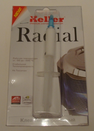 Клей теплопроводящий 2мл шприц