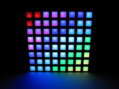 RGB Светодиодная матрица 8x8 квадратные светодиоды