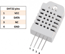 DHT-22 (AM2302) Датчик температуры и влажности