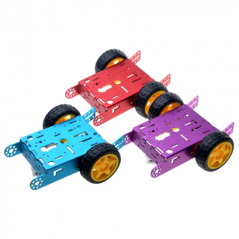 Металлическое колесное шасси