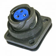 Разъем байонетный FQ14-3pin ZK, Ø14 мм, 10 А
