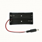 Батарейный отсек 2х18650 co штекером DC 5,5x2,1