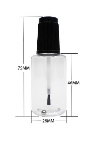Флакон для флюсов 22мл с кисточкой