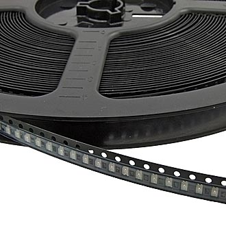 Светодиод SMD 1206 красный 2В 160mcd