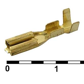 Клемма ножевая В-2.8мм