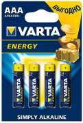 Батарейка VARTA ENERGY LR03 BL-4 (AAA) (4шт) Батарейка VARTA ENERGY LR03 BL-4 (AAA) (4шт)