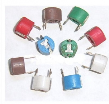 Конденсатор подстроечный 6mm 7 пФ