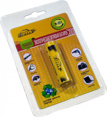 Аккумулятор AA Li-ion 3,7v 6800mAh