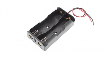 Батарейный отсек 2х18650 с проводами