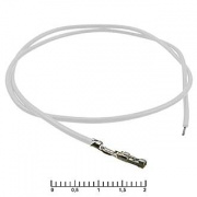 Провод BLS обжатый 30см белый