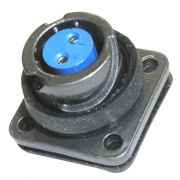 Разъем байонетный FQ14-2pin ZK, Ø14 мм, 10 А