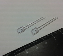 Светодиод 2х5х7мм прямоугольный синий Светодиод 2х5х7мм прямоугольный синий