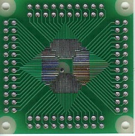 Код 134 Макетная плата SQFP32-80 двусторонняя