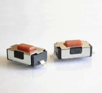 Тактовая кнопка TS-021A 3x6x2,5mm RED SMD