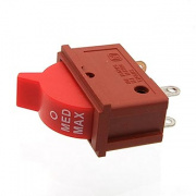 Переключатель 2-х режимный KCD1-122-2 off-on-on