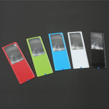 Лупа Френеля 65х190мм с линейкой