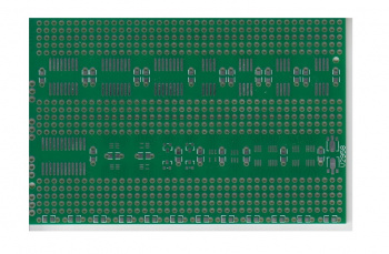 Код 258 Макетная плата 108х70 универсальная односторонняя